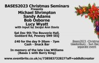 BASES2023  Christmas Seminars 9th Dec Final Call Blog